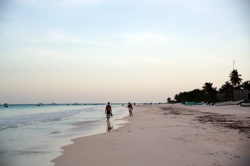 【Tulum】墨西哥旅遊景點介紹:最後的馬雅文明海岸城市圖盧姆,擁有清澈見底的加勒比海灘! 21 當我到達遺跡公園後不久,我便可以馬上的明白為什麼早期的馬雅人,會選擇這個美麗的地方了。