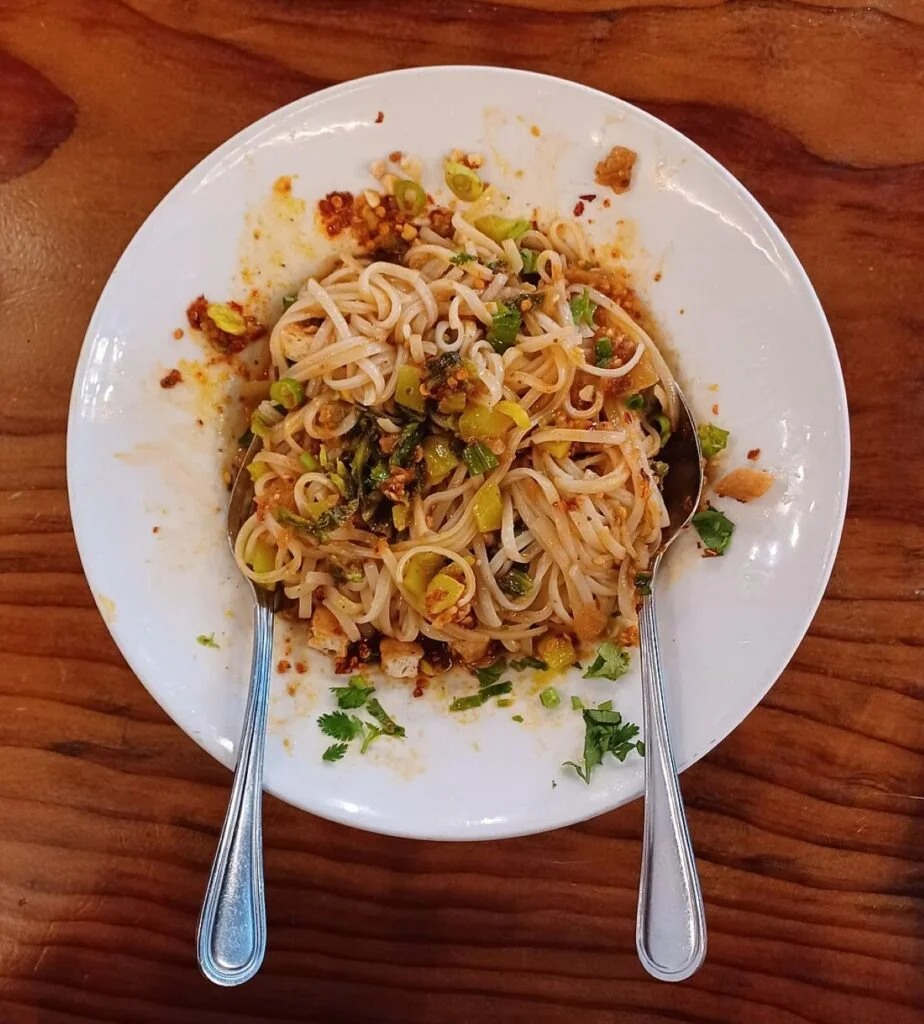 Bagan 緬甸自助旅行第2章:兩千座金碧輝煌的佛塔與寺廟 — 蒲甘旅遊指南 14 Shan Noodle Tofu