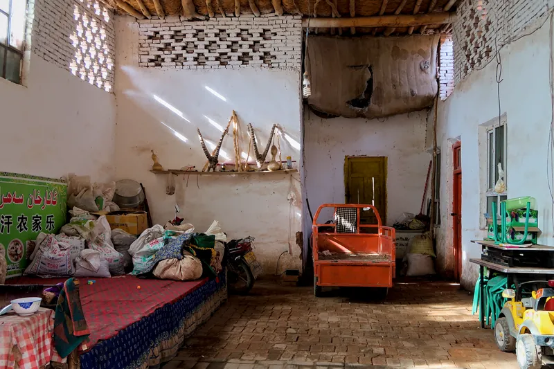 新疆吐魯番旅遊指南:中國大陸最熱的城市,Turpan 絲路之旅 18 圖:很溫馨的房屋。