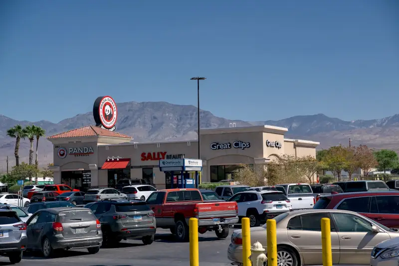 Death Valley 國家公園前的小鎮 Pahrump