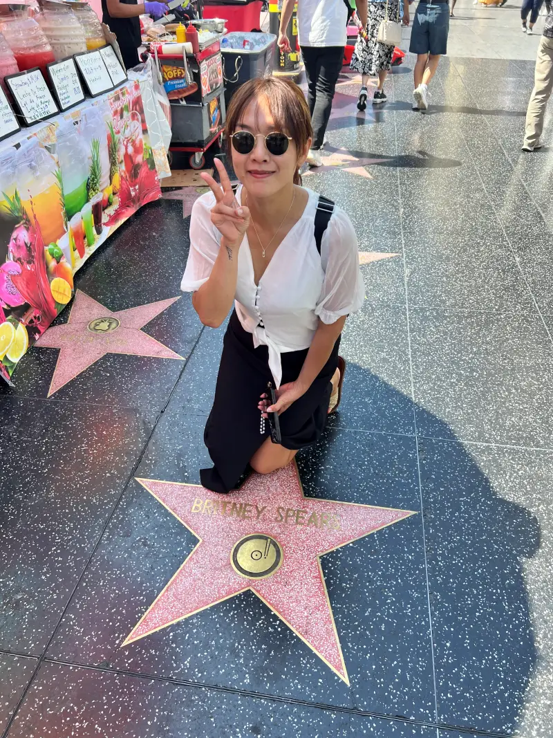 Los Angeles 好萊塢星光大道