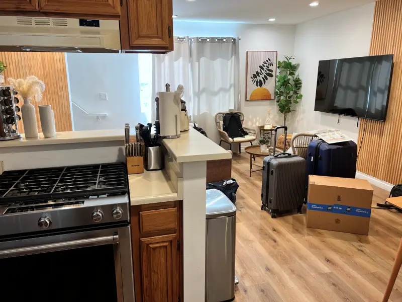 在洛杉磯的住宿