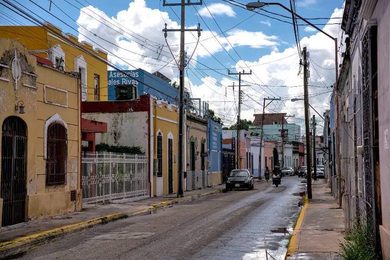 Street near Merida Arco de San Juan