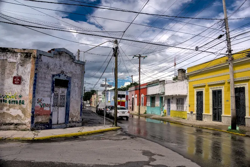 Street near Merida Arco de San Juan