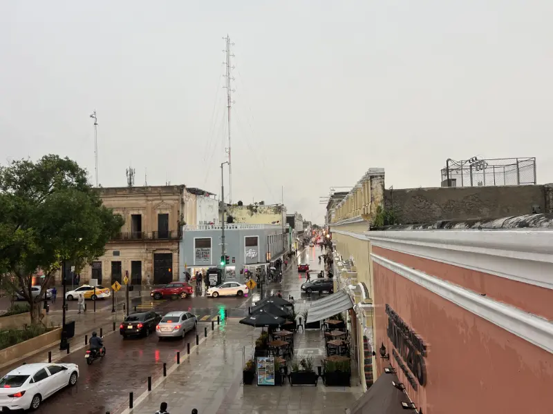 Merida Palacio del Gobierno roof top
