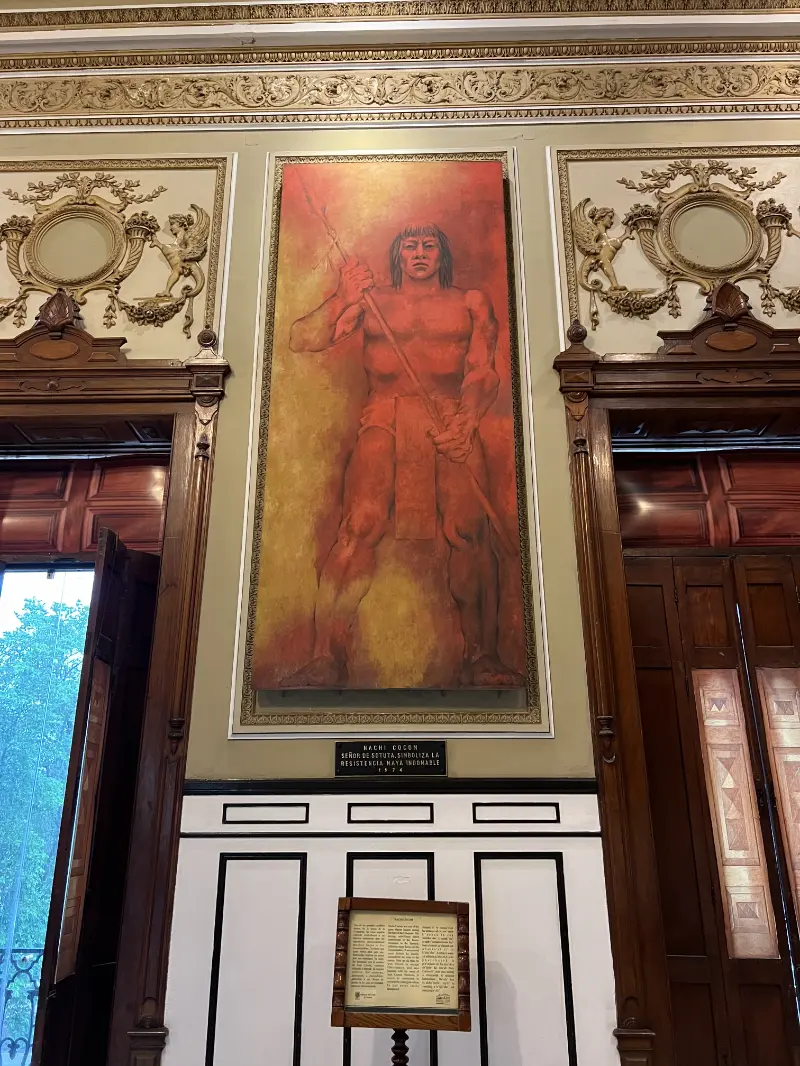 Merida Palacio del Gobierno painting
