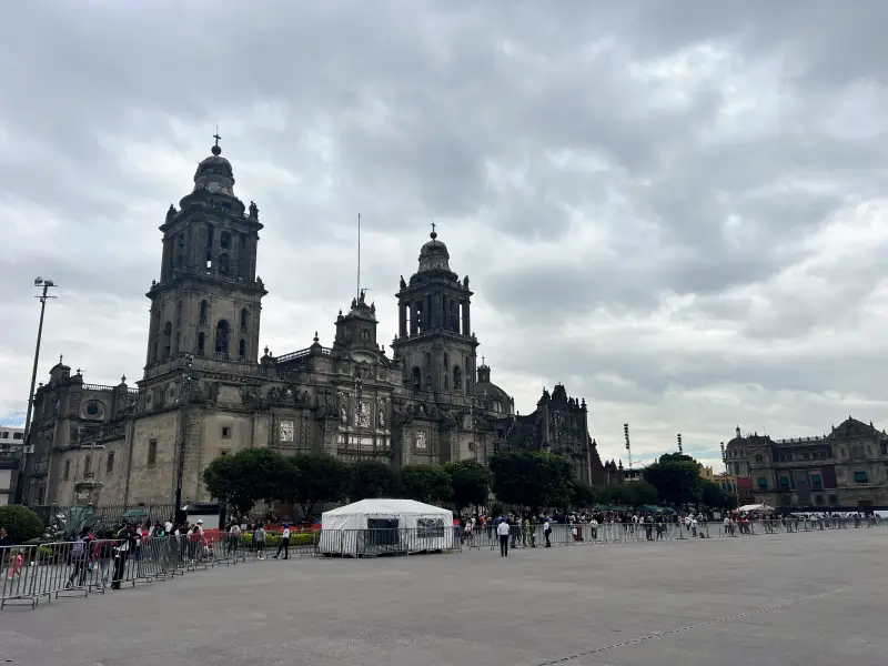 Mexico city 憲法廣場