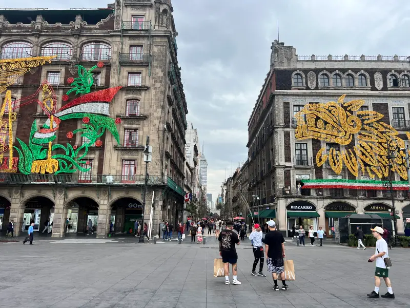 Mexico city 憲法廣場