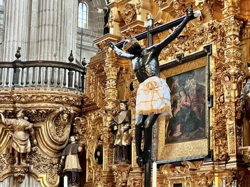 Metropolitan Cathedral Mexico City-11