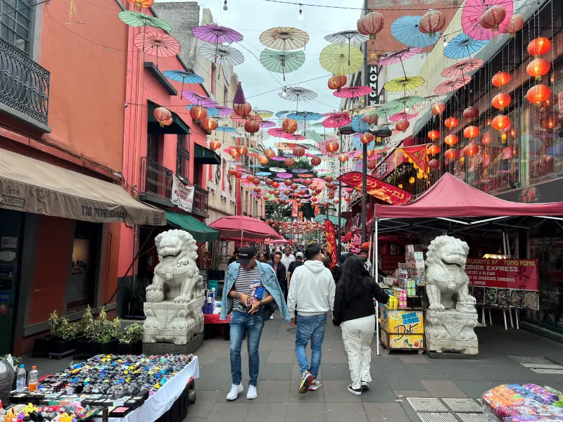 Mexico city 墨西哥城唐人街