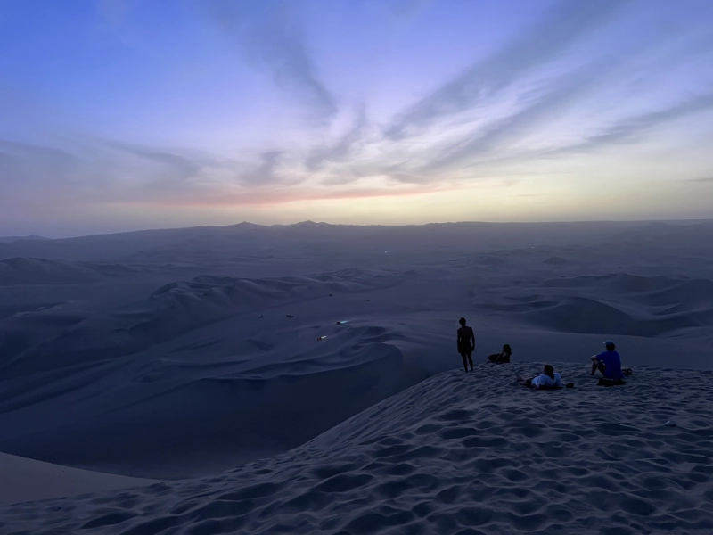 【祕魯自由行】 瓦卡奇納 Huacachina 從綠洲沙丘邊緣觀看令人驚嘆的日落 旅遊指南 9 觀看瓦卡奇納沙丘日落#3