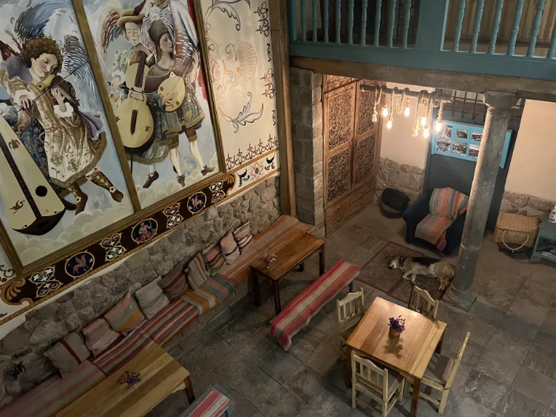 Nao Victoria Hostel Lobby 大堂空間。