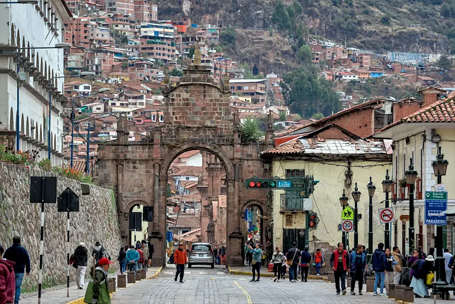 覺得庫斯科的街景很美!