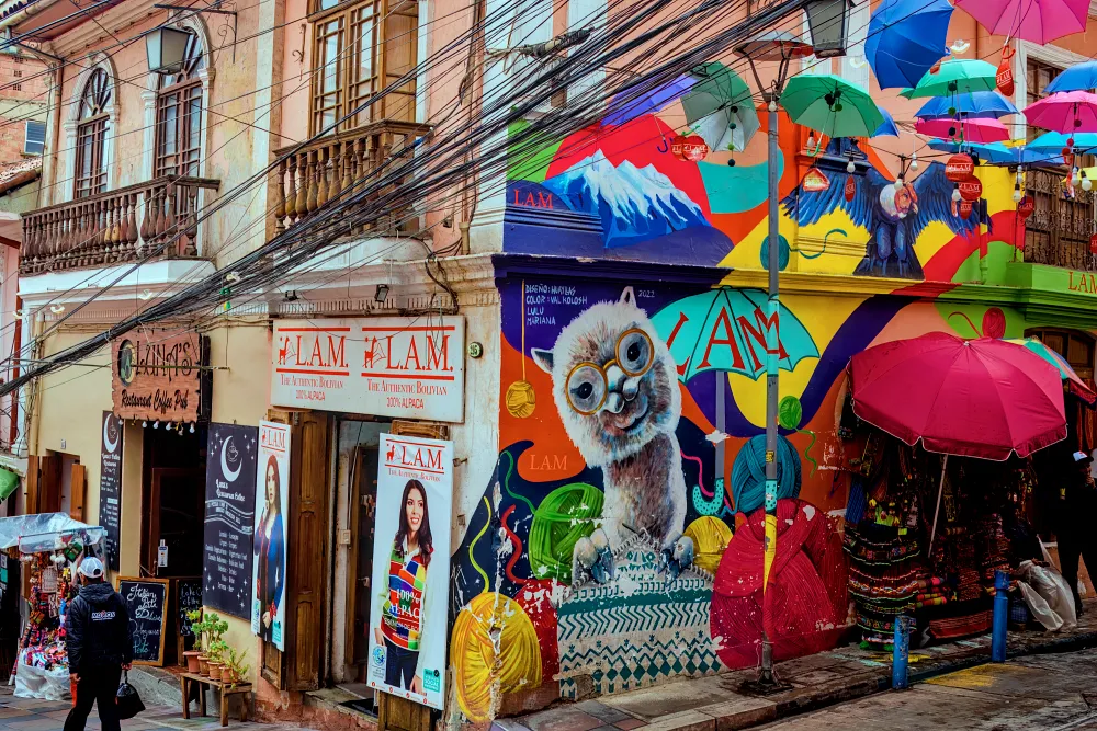 巫師市場塗鴉。