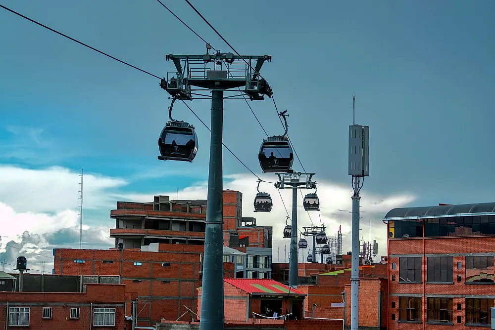 乘坐纜車來到這裡必須體驗看看。