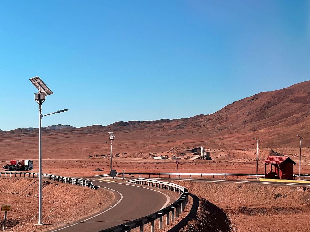 安托法加斯塔市外的景觀。