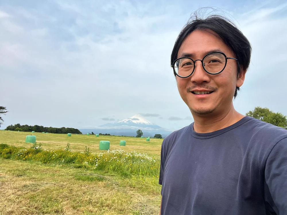 延基韋湖美麗的鄉野景色！