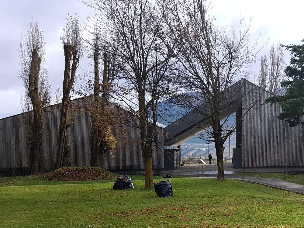 博物館的建築本身是由 1930 年代畜牧公司的舊設施改建而成。